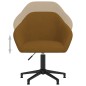 vidaXL Sillas de comedor giratorias 2 unidades terciopelo marrón vidaXL Sillas de comedor giratorias 2 unidades terciopelo marrón