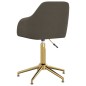 vidaXL Sillas de comedor giratorias 2 unidades terciopelo gris oscuro vidaXL Sillas de comedor giratorias 2 unidades terciopelo gris oscuro