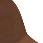 vidaXL Sillas de comedor giratorias 2 unidades tela marrón vidaXL Sillas de comedor giratorias 2 unidades tela marrón