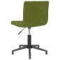vidaXL Sillas de comedor giratorias 2 unidades terciopelo verde claro vidaXL Sillas de comedor giratorias 2 unidades terciopelo verde claro