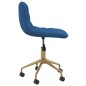 vidaXL Sillas de comedor giratorias 2 uds terciopelo azul vidaXL Sillas de comedor giratorias 2 uds terciopelo azul