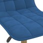 vidaXL Sillas de comedor giratorias 2 uds terciopelo azul vidaXL Sillas de comedor giratorias 2 uds terciopelo azul