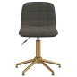 vidaXL Sillas de comedor giratorias 2 unidades terciopelo gris oscuro vidaXL Sillas de comedor giratorias 2 unidades terciopelo gris oscuro