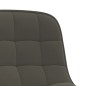 vidaXL Sillas de comedor giratorias 2 unidades terciopelo gris oscuro vidaXL Sillas de comedor giratorias 2 unidades terciopelo gris oscuro