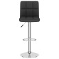 vidaXL Taburetes de cocina 2 unidades tela negro vidaXL Taburetes de cocina 2 unidades tela negro