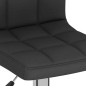 vidaXL Taburetes de cocina 2 unidades tela negro vidaXL Taburetes de cocina 2 unidades tela negro