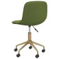 vidaXL Sillas de comedor giratorias 2 unidades terciopelo verde claro vidaXL Sillas de comedor giratorias 2 unidades terciopelo verde claro