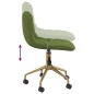 vidaXL Sillas de comedor giratorias 2 unidades terciopelo verde claro vidaXL Sillas de comedor giratorias 2 unidades terciopelo verde claro