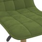 vidaXL Sillas de comedor giratorias 2 unidades terciopelo verde claro vidaXL Sillas de comedor giratorias 2 unidades terciopelo verde claro
