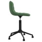 vidaXL Sillas de comedor giratorias 2 unidades terciopelo verde oscuro vidaXL Sillas de comedor giratorias 2 unidades terciopelo verde oscuro