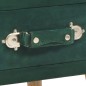 vidaXL Mesita de noche verde 40x35x40 cm terciopelo vidaXL Mesita de noche verde 40x35x40 cm terciopelo