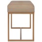 vidaXL Banco 80 cm terciopelo beige vidaXL Banco 80 cm terciopelo beige