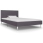 vidaXL Estructura de cama de tela gris 90x200 cm vidaXL Estructura de cama de tela gris 90x200 cm