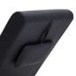 vidaXL Diván de masaje con almohada de cuero sintético negro vidaXL Diván de masaje con almohada de cuero sintético negro