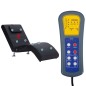 vidaXL Diván de masaje con almohada de cuero sintético negro vidaXL Diván de masaje con almohada de cuero sintético negro