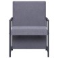 vidaXL Sillón de tela gris claro vidaXL Sillón de tela gris claro