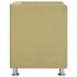vidaXL Sillón en forma de cubo de tela verde vidaXL Sillón en forma de cubo de tela verde