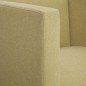 vidaXL Sillón en forma de cubo de tela verde vidaXL Sillón en forma de cubo de tela verde