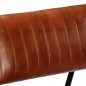 vidaXL Silla mecedora de cuero auténtico marrón vidaXL Silla mecedora de cuero auténtico marrón