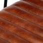 vidaXL Silla mecedora de cuero auténtico marrón vidaXL Silla mecedora de cuero auténtico marrón
