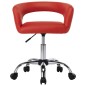 vidaXL Sillas de comedor 2 unidades cuero sintético rojo vidaXL Sillas de comedor 2 unidades cuero sintético rojo
