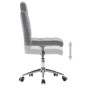 vidaXL Sillas de comedor 2 unidades tela gris claro vidaXL Sillas de comedor 2 unidades tela gris claro