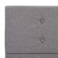 vidaXL Estructura de cama de tela gris claro 140x200 cm vidaXL Estructura de cama de tela gris claro 140x200 cm