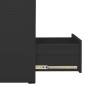 vidaXL Armario archivador de acero antracita 46x62x102,5 cm