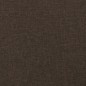vidaXL Silla de oficina giratoria de tela marrón oscuro vidaXL Silla de oficina giratoria de tela marrón oscuro