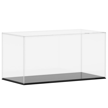 vidaXL Caja de exposición acrílico transparente 24x12x11 cm