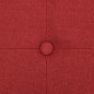 vidaXL Banco de almacenamiento plegable lino sintético rojo vino tinto vidaXL Banco de almacenamiento plegable lino sintético rojo vino tinto