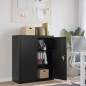 vidaXL Armario archivador de acero negro 90x40x105 cm vidaXL Armario archivador de acero negro 90x40x105 cm