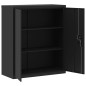 vidaXL Armario archivador de acero negro 90x40x105 cm vidaXL Armario archivador de acero negro 90x40x105 cm