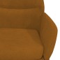 vidaXL Silla de relajación de terciopelo marrón vidaXL Silla de relajación de terciopelo marrón