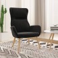 vidaXL Sillón de relax de terciopelo negro vidaXL Sillón de relax de terciopelo negro