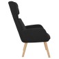 vidaXL Sillón de relax de terciopelo negro vidaXL Sillón de relax de terciopelo negro