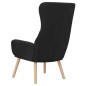 vidaXL Sillón de relax de terciopelo negro vidaXL Sillón de relax de terciopelo negro