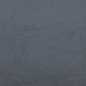 vidaXL Banco de terciopelo gris oscuro 110,5x45x49 cm vidaXL Banco de terciopelo gris oscuro 110,5x45x49 cm