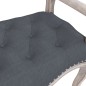 vidaXL Banco de terciopelo gris oscuro 80x45x60 cm vidaXL Banco de terciopelo gris oscuro 80x45x60 cm