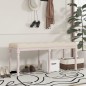 vidaXL Banco beige lino 110x40x49 cm