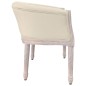 vidaXL Banco de lino beige 98x56x69 cm vidaXL Banco de lino beige 98x56x69 cm