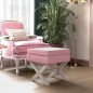 vidaXL Taburete con almacenaje terciopelo rosa 45x45x49 cm vidaXL Taburete con almacenaje terciopelo rosa 45x45x49 cm