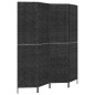 vidaXL Biombo de 4 paneles jacinto de agua negro 163x180 cm vidaXL Biombo de 4 paneles jacinto de agua negro 163x180 cm