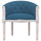 vidaXL Silla de comedor terciopelo azul vidaXL Silla de comedor terciopelo azul