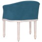 vidaXL Silla de comedor terciopelo azul vidaXL Silla de comedor terciopelo azul