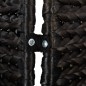 vidaXL Biombo de 4 paneles jacinto de agua negro 163x180 cm vidaXL Biombo de 4 paneles jacinto de agua negro 163x180 cm
