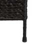 vidaXL Biombo de 4 paneles jacinto de agua negro 163x180 cm vidaXL Biombo de 4 paneles jacinto de agua negro 163x180 cm