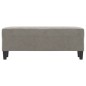 vidaXL Banco de terciopelo gris claro 100x35x41 cm vidaXL Banco de terciopelo gris claro 100x35x41 cm