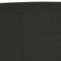 vidaXL Banco de tela negro 70x35x41 cm