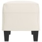 vidaXL Banco de cuero sintético color crema 70x35x41 cm vidaXL Banco de cuero sintético color crema 70x35x41 cm